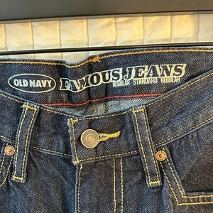 Old Navy Men's Indigo Straight Jeans